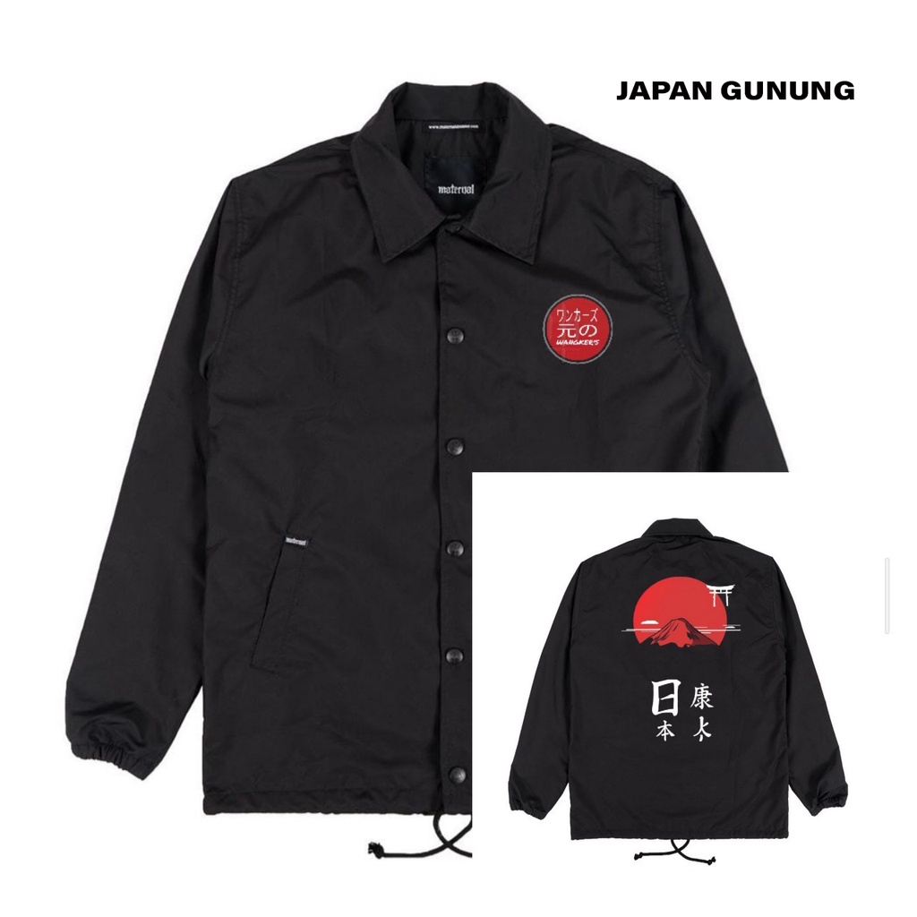 JD COACH JACKET PRIA TERBARU JAPAN EDITION / JAKET COACH COWOK ANTI AIR WATERPROOF ORIGINAL WANGKERS UNISEX TERMURAH