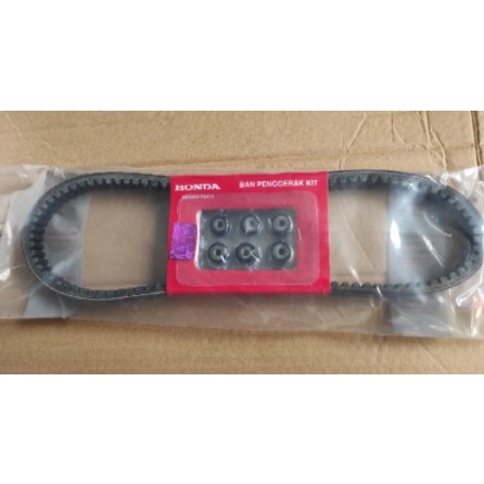 Vanbelt Beat Karbu dan Roller Belting Beat Lama Plus Roller
