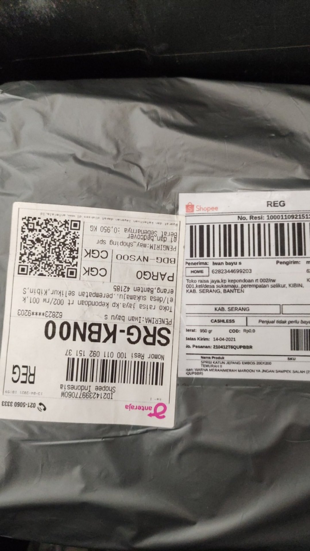 Sprei Katun Jepang Embos 200x200 Temurah !!