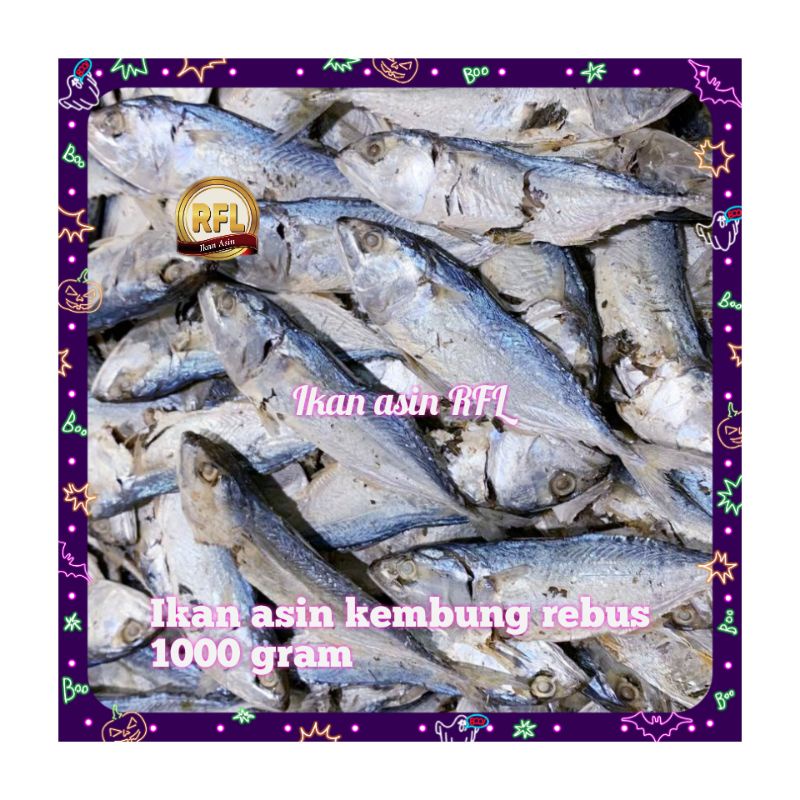 

ikan asin kembung rebus super 1000 gram