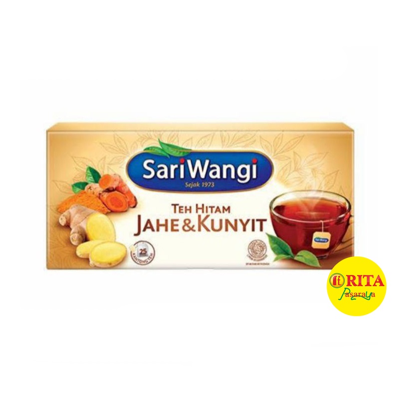 

Sariwangi Teh Hitam & Jahe Kunyit 25's