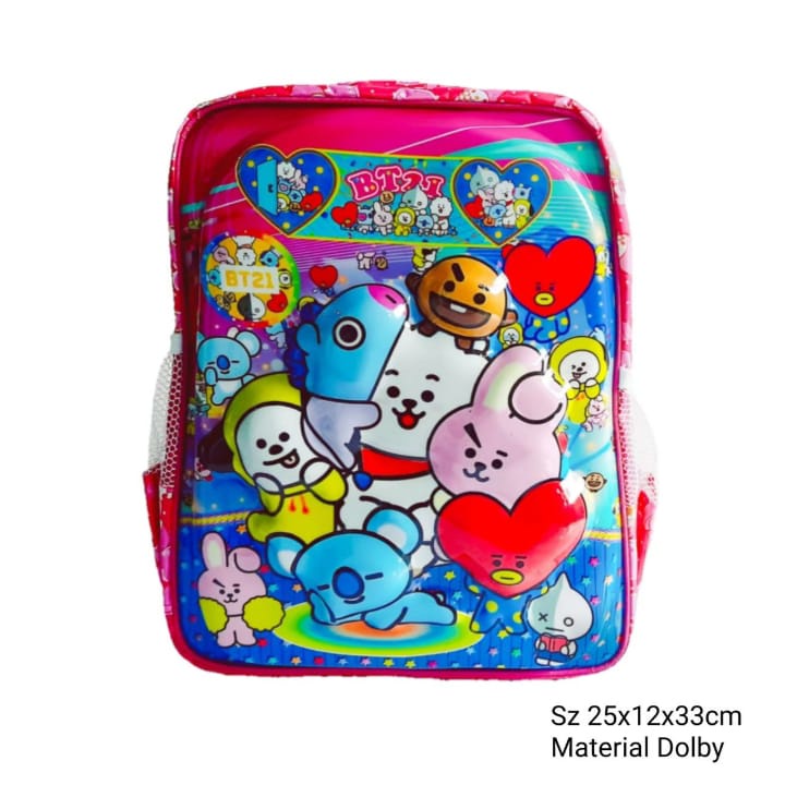 TAS RANSEL ANAK KARAKTER TIMBUL PREMIUM STYLE 095