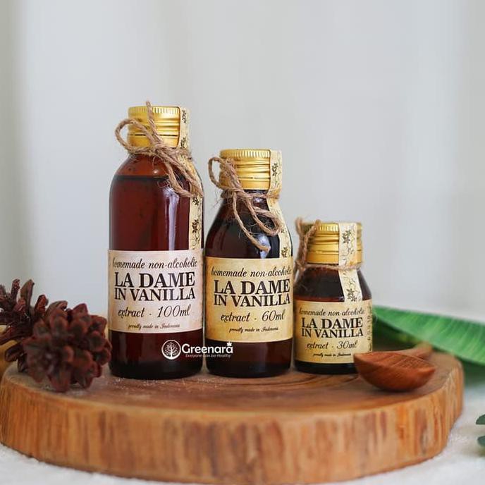

La Dame in Vanilla Extract 100ml - Ekstrak Vanila Halal MUI