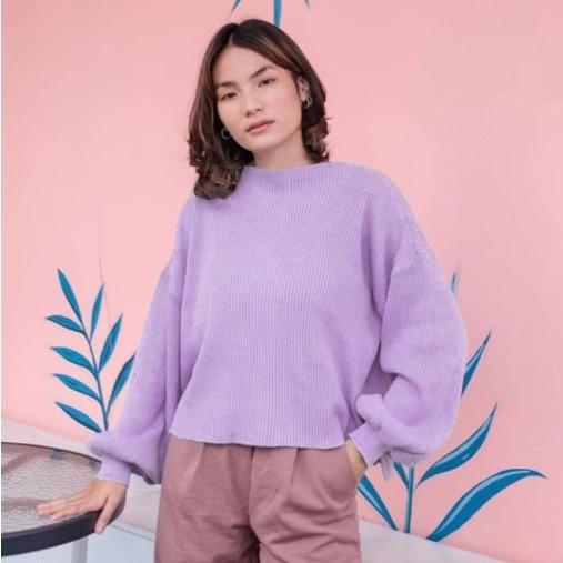 MakeGrosir - RAHA TOP RIB | ATASAN TOP SWEATER