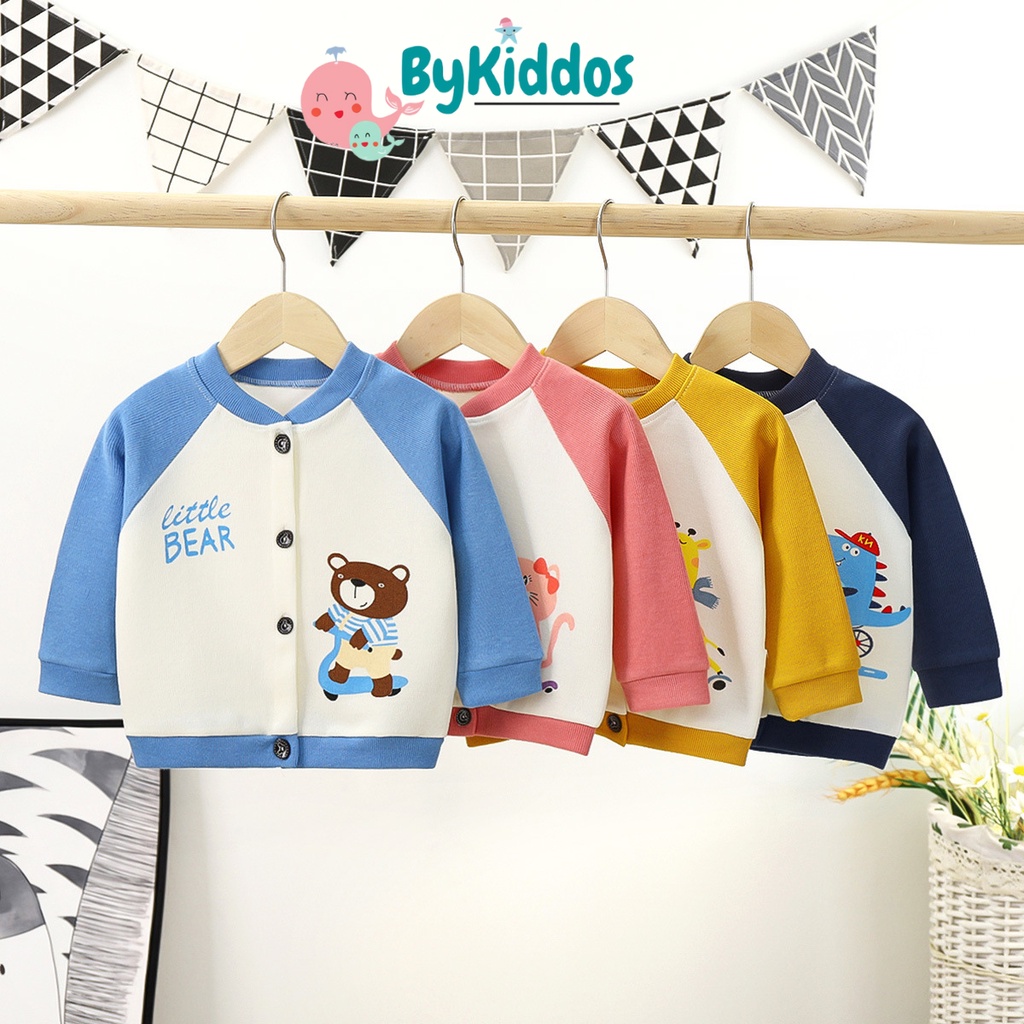 ByKiddos - Jaket Sweater Rajut Anak Import / Cardigan Rajut / Jaket Cardigan Rajut Anak Impor Premium