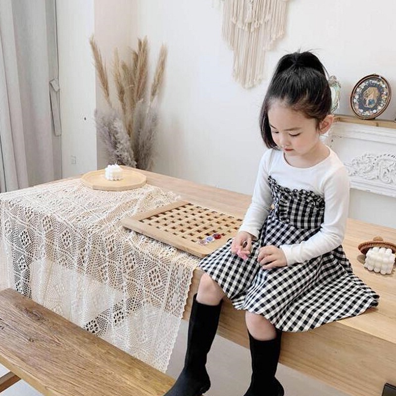 0-8Tahun Dress Gaun Anak Perempuan Import Fashion STRAWBERRY