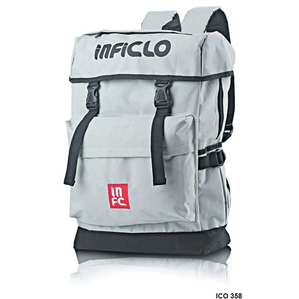 Tas Sekolah Distro D 300 Abu Laptop – ICO 357