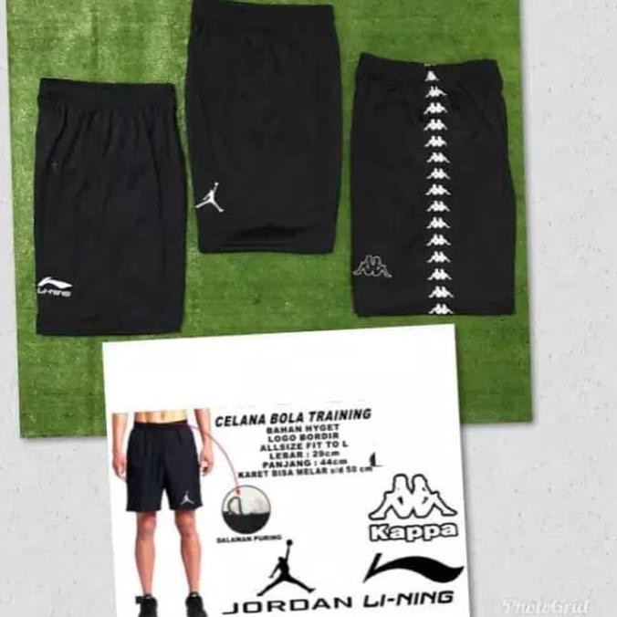 IBARUl Celana Running Bola Basket Jordan Lining Kappa Olahraga Sport - Jordan, L ICQl