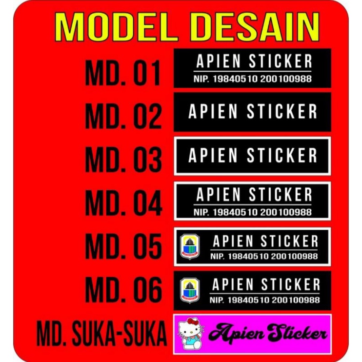 

Papan Nama Dada, Name Tage Print UV Akrilik Putih 8 x 2 cm