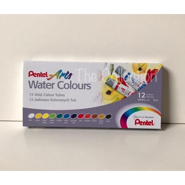 

ATK0320PT 12 WARNA CAT AIR PENTEL WFRS 12 WATERCOLOUR ART COLOR