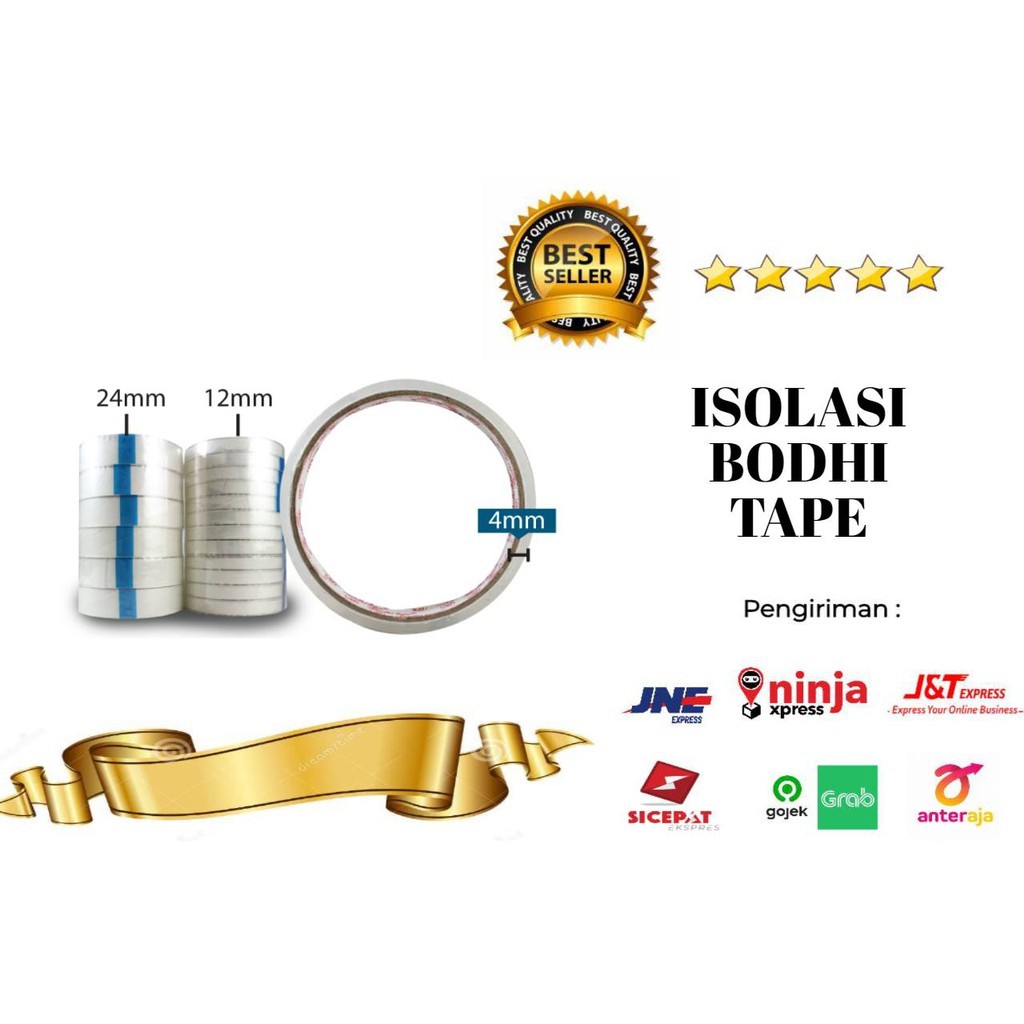 

ISOLASI 12/24 mm x 35 yard tipe B.BD # PER SLOP #