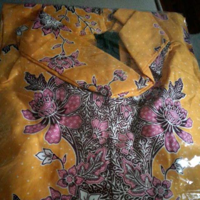 Tunic Santika Pias Cibulan #2 Tunik Batik Cantik Warna Seragaman Kantor Kerja Muslim Modis