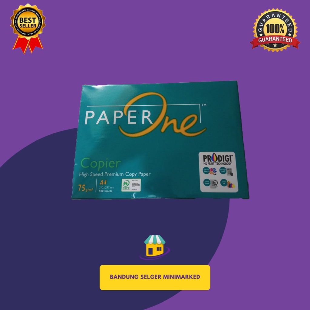 

KERTAS HVS A4 75 G PAPERONE