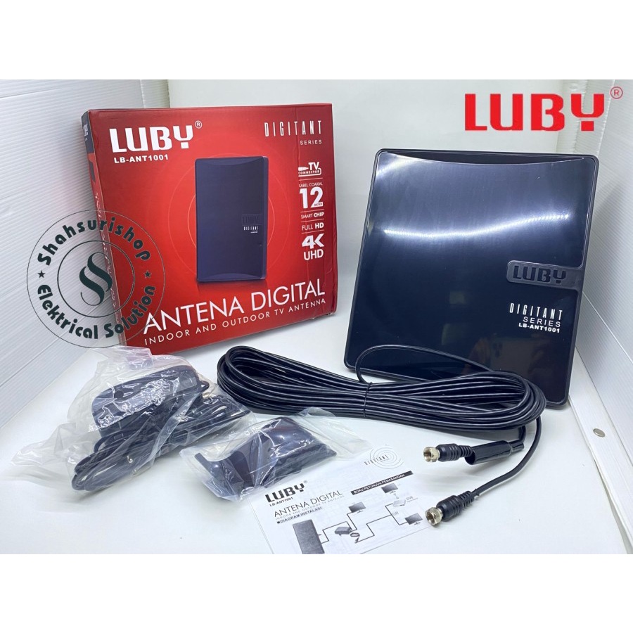 ANTENA TV DIGITAL LB-ANT 1001 LUBY ANTENNA INDOOR OUTDOOR