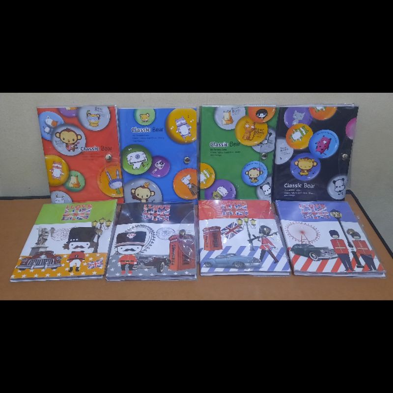 

Buku Notepad Diary Notes Kancing A5 (110 halaman) + Pulpen Bolpen Pena