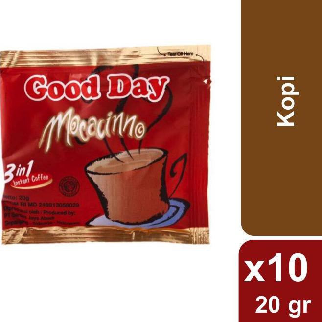 

Harga Termurah G7LSQ Good Day Moccacino 20gr x 10 V60 Terbaru