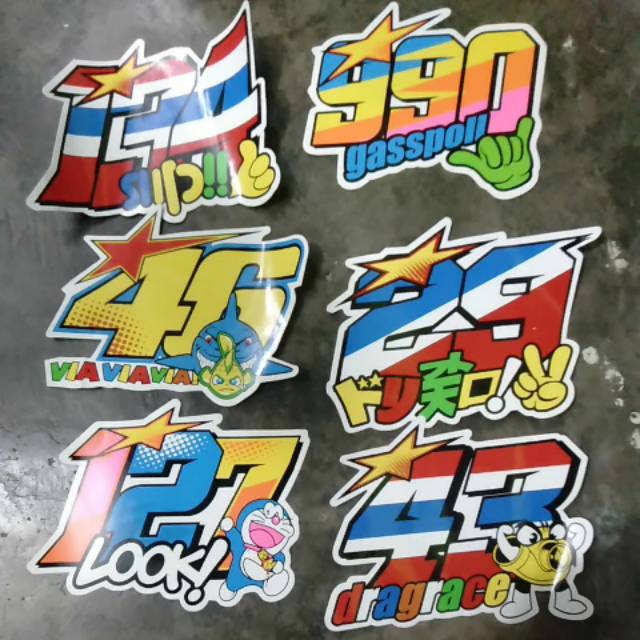 

sticker vinyl Thailook (harga per 1 lembar)