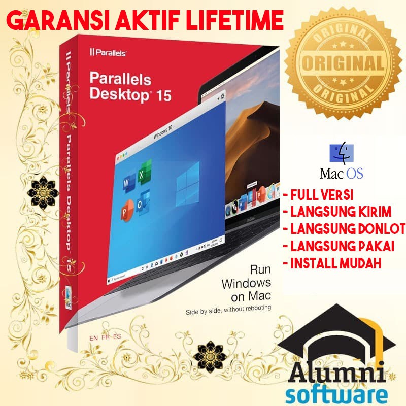 [FULL VERSION] Parallel Desktop 15 Mac LIFETIME - GARANSI AKTIVASI