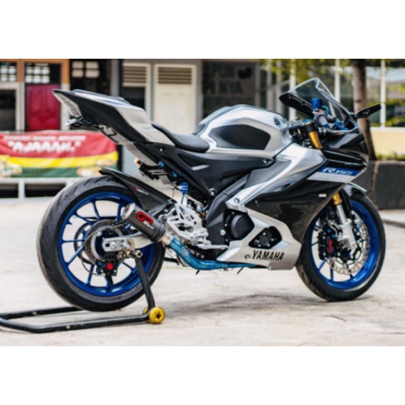 Knalpot GPTECH Zeus Yamaha R15v3 R15v4 Fullsystem Knalpot GpTech