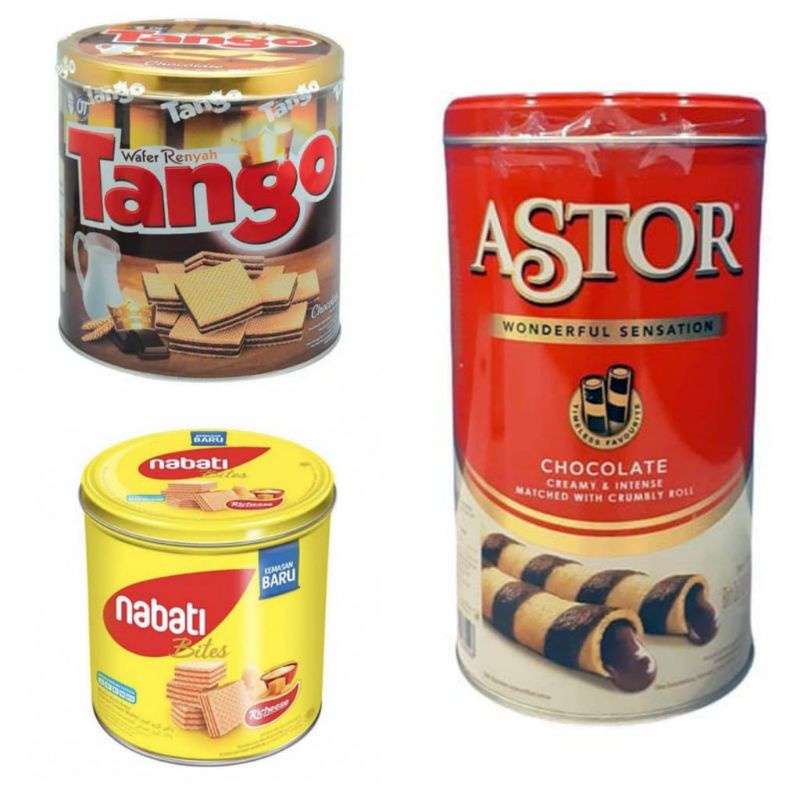 

biskuit kaleng tango, astor & nabati richoco kaleng 300g richeese