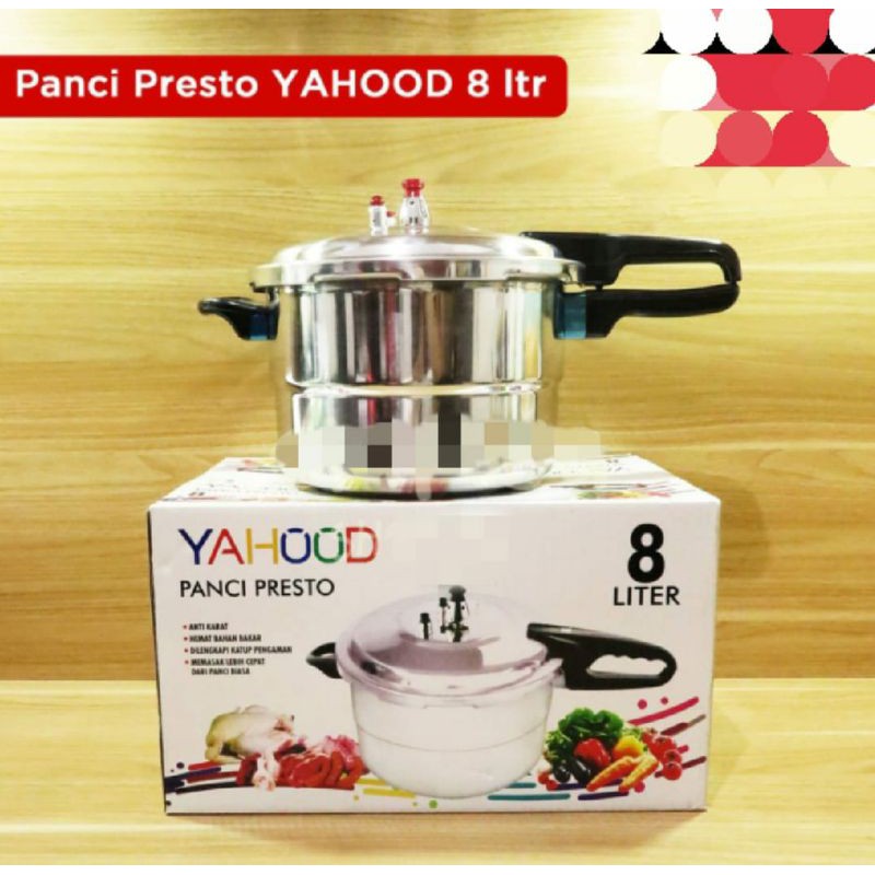 Panci Presto Yahood 8Liter