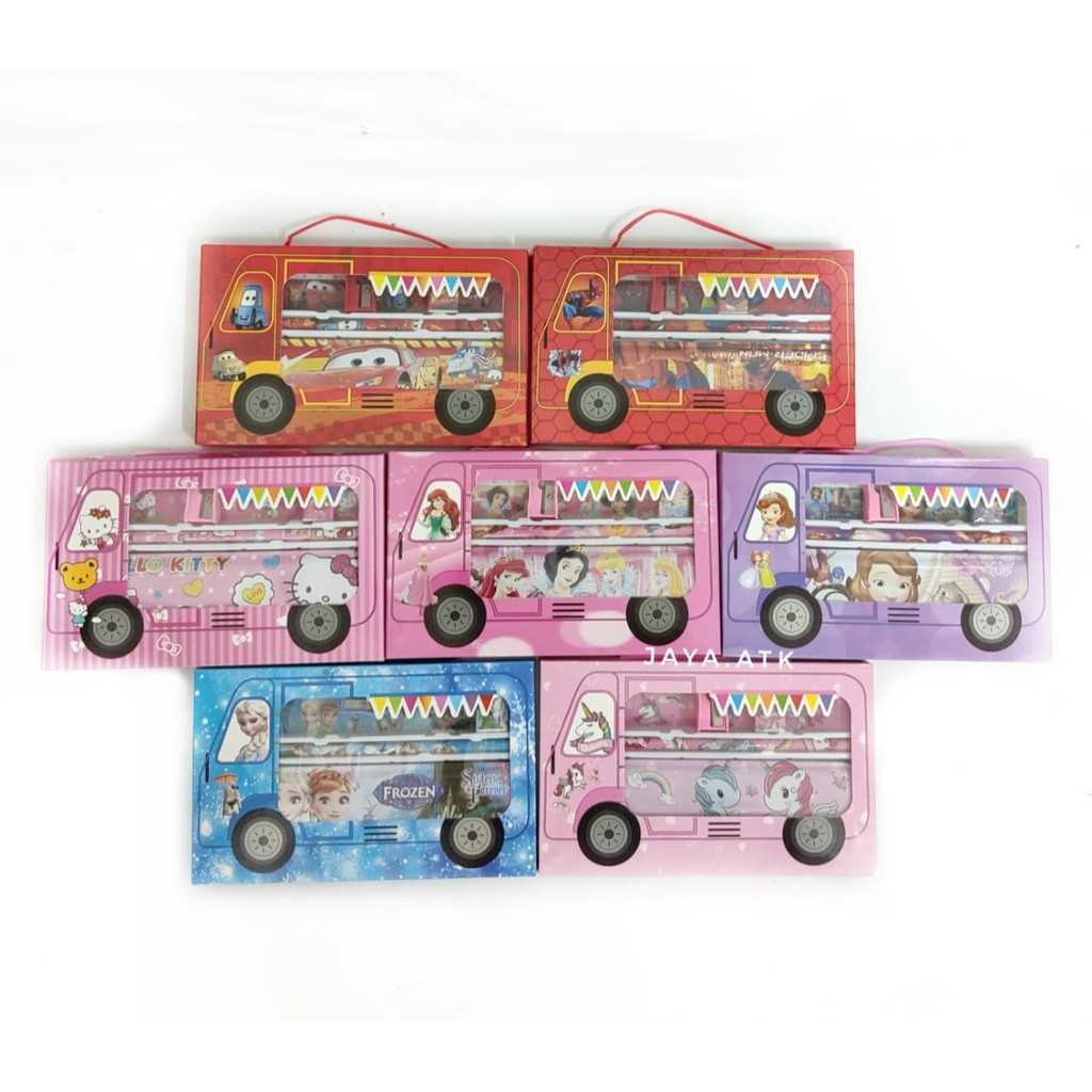 Paket Alat Tulis / Stationery Set / Souvenir Ultah Anak 8818