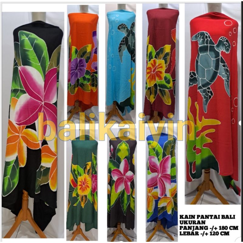 Kain Sarung Pantai Bali Jumbo Tebal Tanpa Rumbai|Selimut