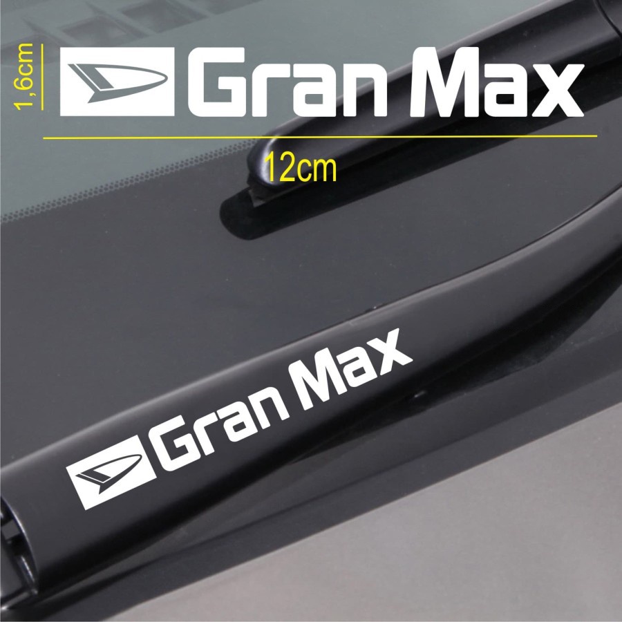 Stiker Wiper Mobil Daihatsu Gran Max - Car Decal Sticker