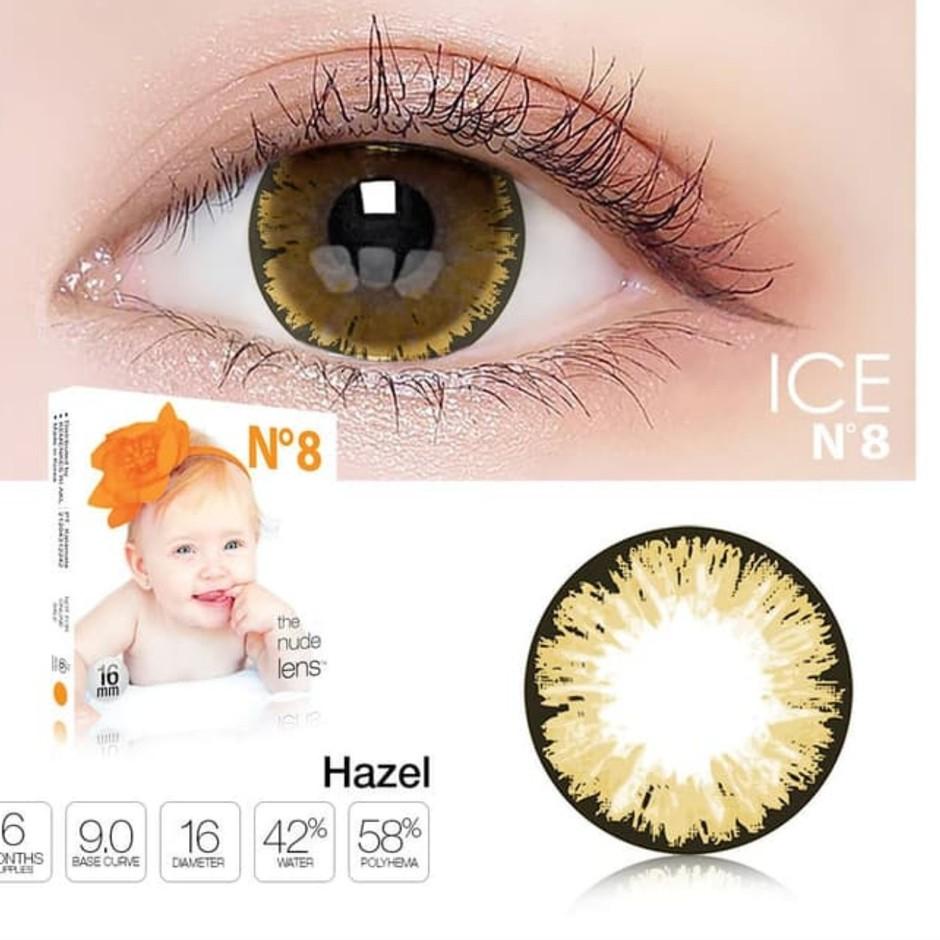 Kejutan Meriah SOFTLENS ICE N8 HAZEL MINUS  -0.50 sd -10.00