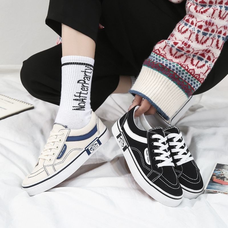 M Footwear Dong Ja - Sepatu Sneakers Canvas Wanita Import