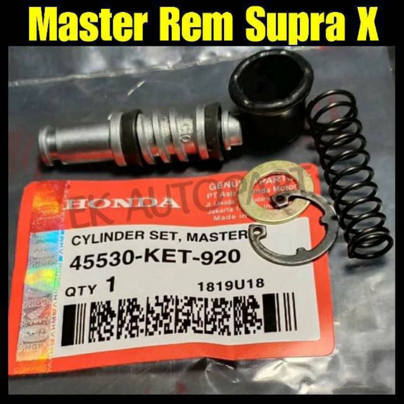isi master rem Supra X