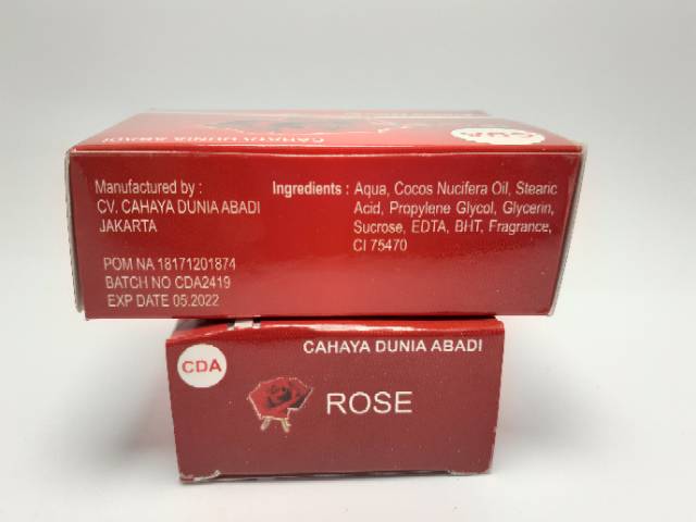 SABUN ROSE CDA KOTAK ORIGINAL