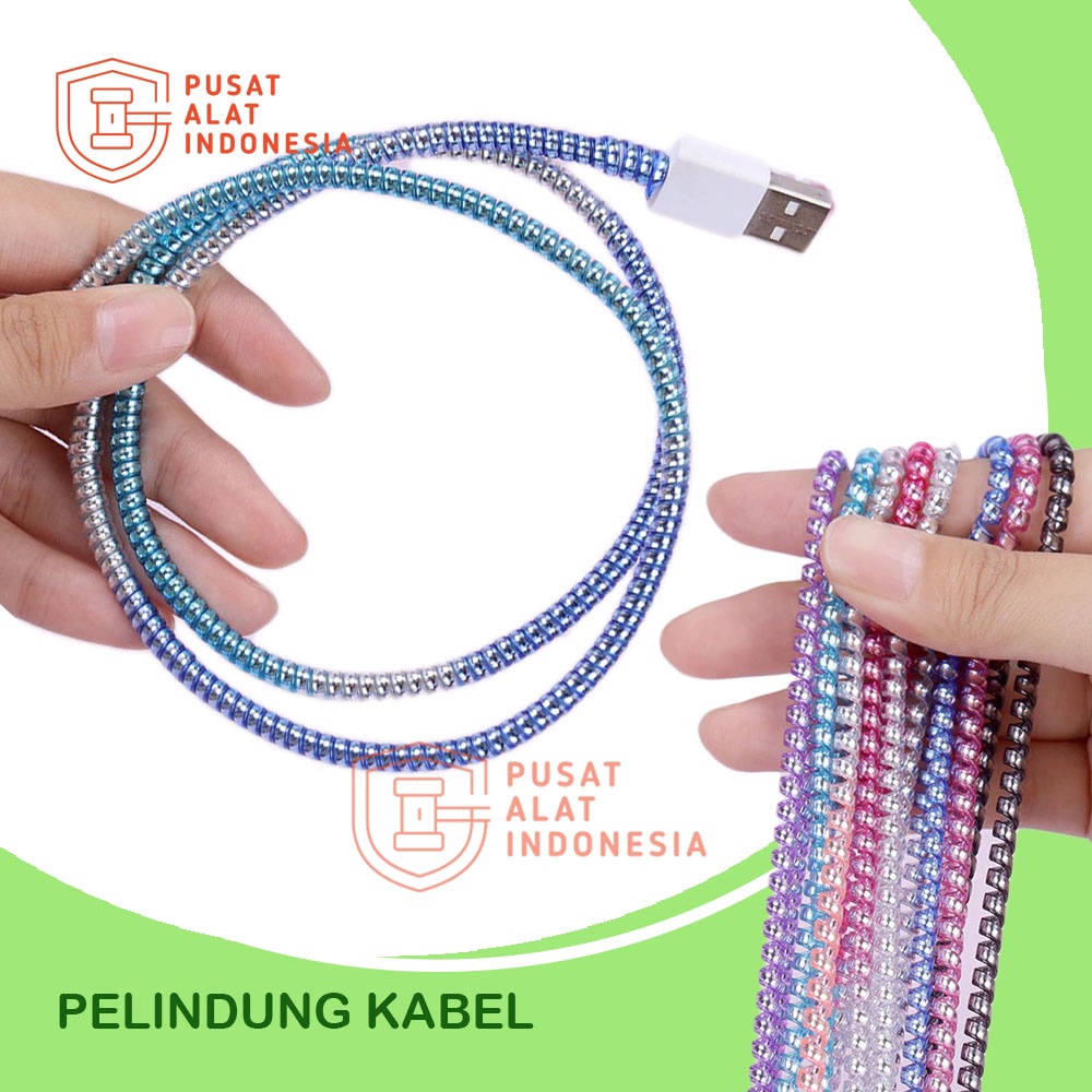 PELINDUNG KABEL DATA USB RAMAH LINGKUNGAN UNIVERSAL PENGAMAN CABEL  U183