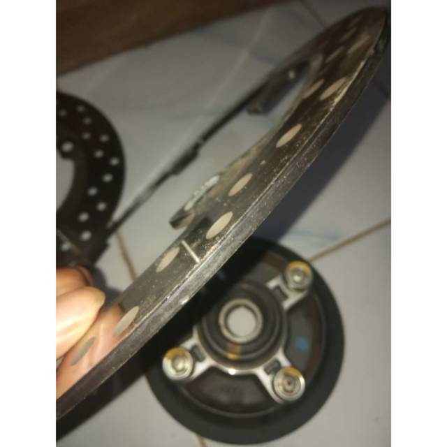 Piringan cakram depan belakang original cbr 150r facelift ori ahm