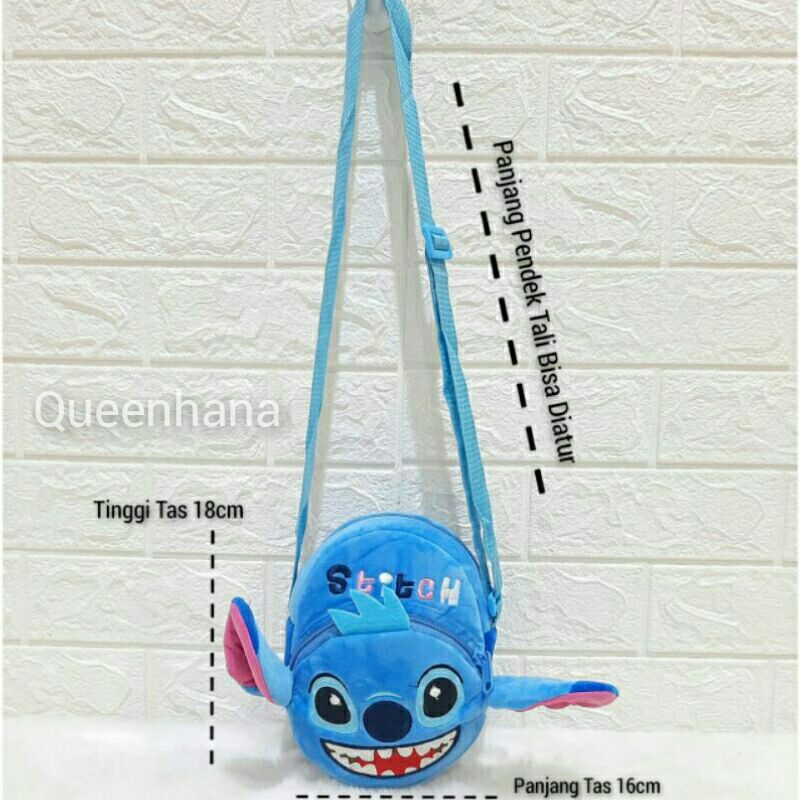 Tas Selempang Boneka Karakter Sling Bag Anak Karakter