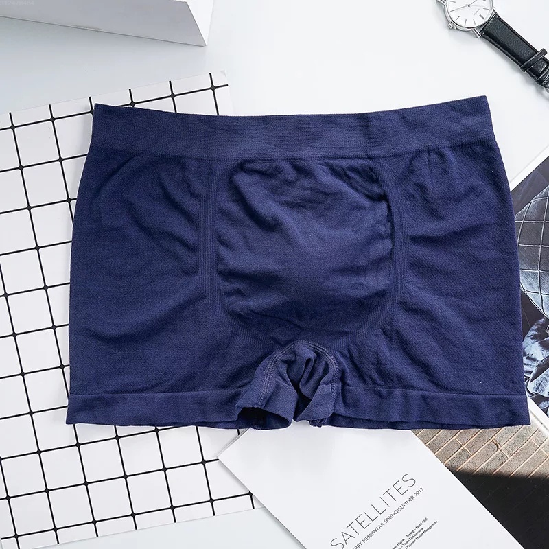 Celana Dalam Pria Boxer Underwear Pria Motif Polos Real Pict AFM