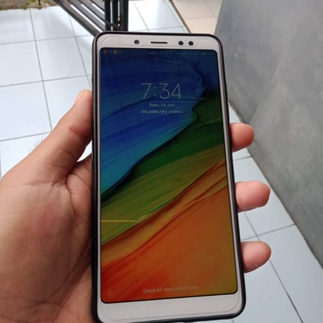 Xiaomi redmi note 5 ram 4/64 second minus