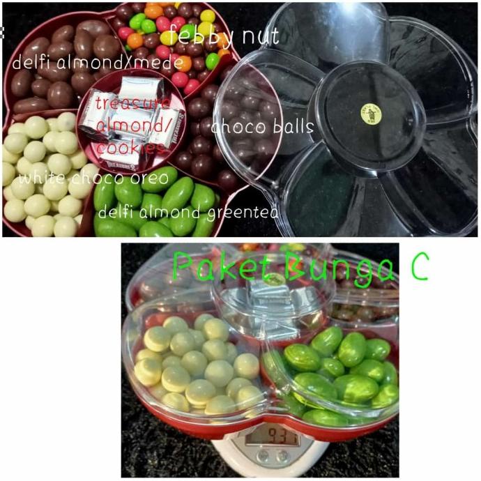 

[ koenyaheun_bdg ] cemilan coklat mix rasa paket bunga A