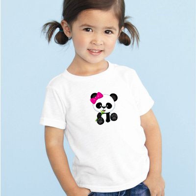 KAOS ANAK PANDA / KAOS PANDA / KAOS ANAK KATUN 24S