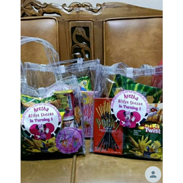 

Tas Kemasan Parcel Haji Bening Transparan 25*10*25