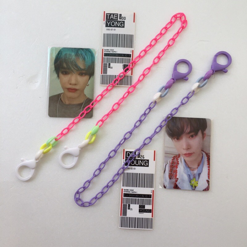 nct mask strap chenji inspired / tali masker nct buatan chenji