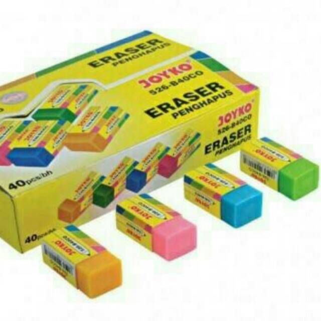 

Penghapus Joyko B40CO Harga Per Pcs