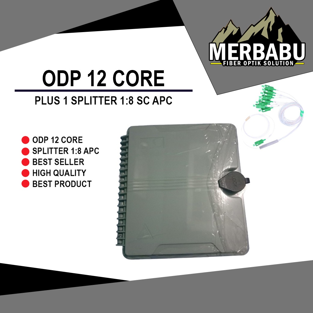 odp 12 core/odp 12core/Odp 12c lengkap splitter SC APC