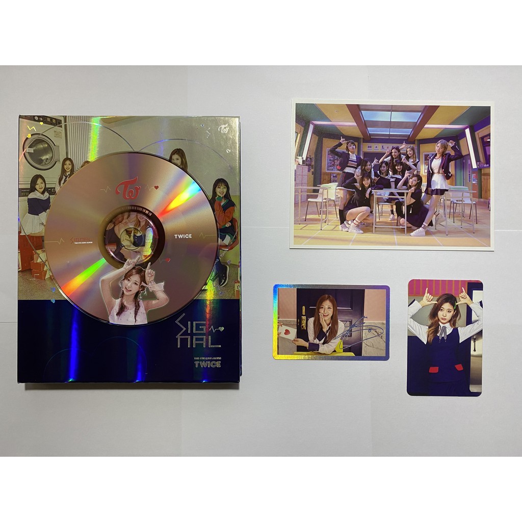 twicecoaster lane 1 christmas // signal tzuyu set