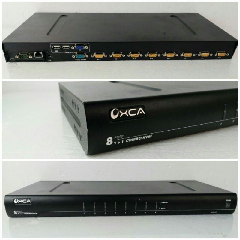 OXCA KSC-108E 8 Port Combo KVM-Switch