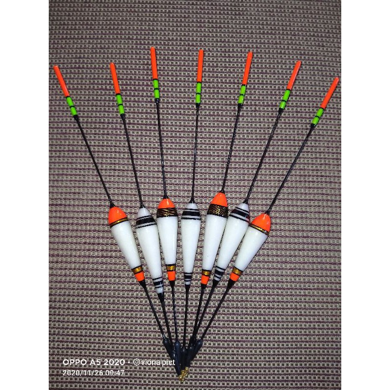 kumbul / pelampung pancing anti badai panjang 20cm - 30cm