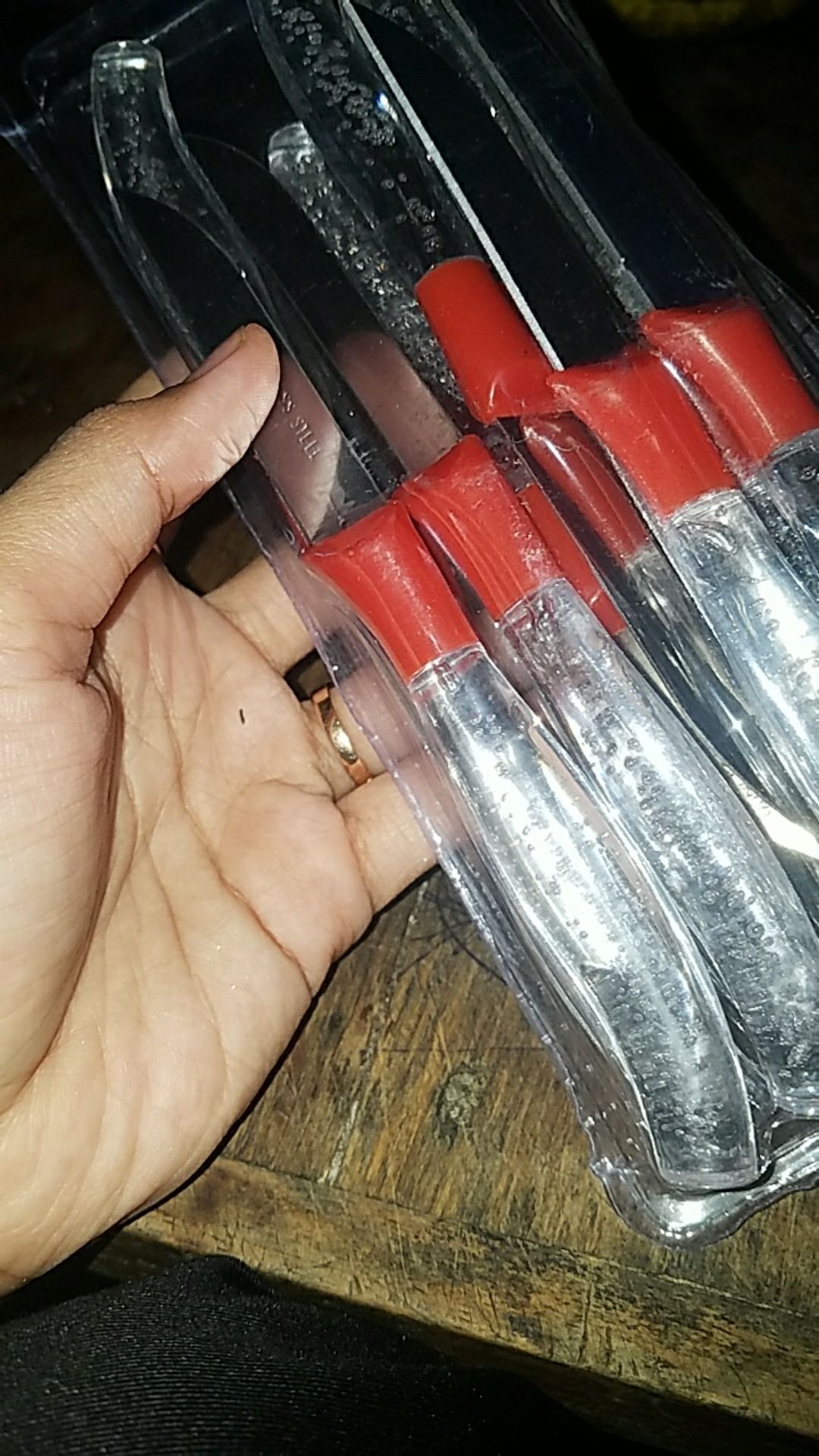 Bmw Kitchen Ware - Pisau Dapur Pisau Buah Mini Stainless Steel Motif Kristal Warna