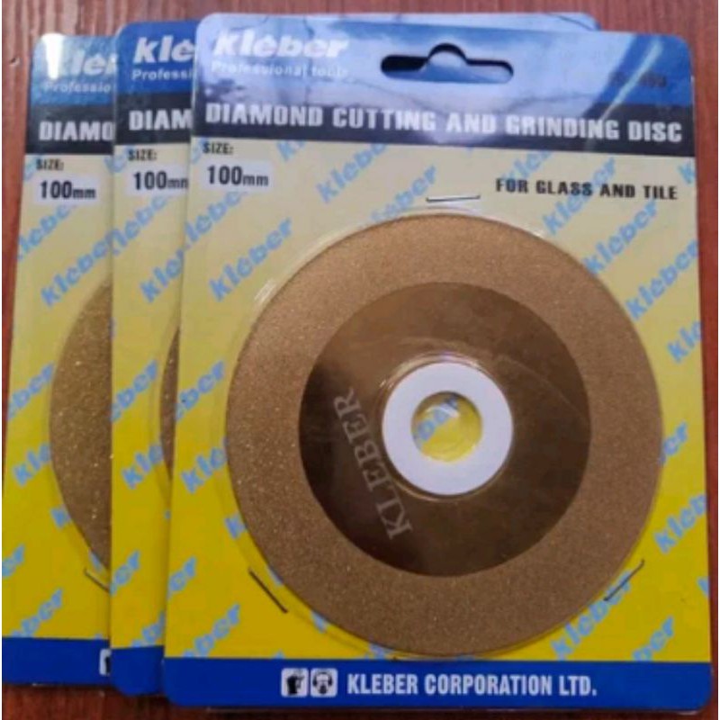 Mata gerinda Bepel Kaca potong Kaca 4" KLEBER Mata gurinda pinggul Kaca Bepel granit bepel keramik