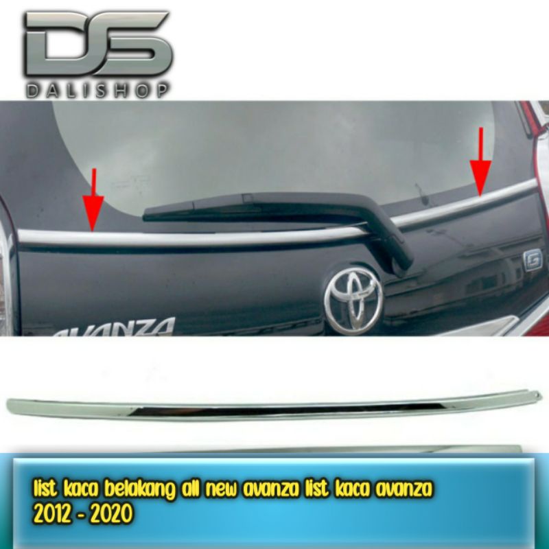 list kaca belakang all new avanza list kaca avanza2012 - 2020