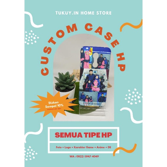 Jual Case HP Custom All Tipe (Anticrack) | Shopee Indonesia